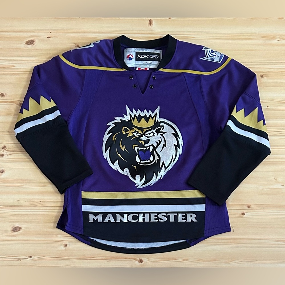 Youth Reebok / CCM Manchester Monachs AHL Hockey Alternate Jersey